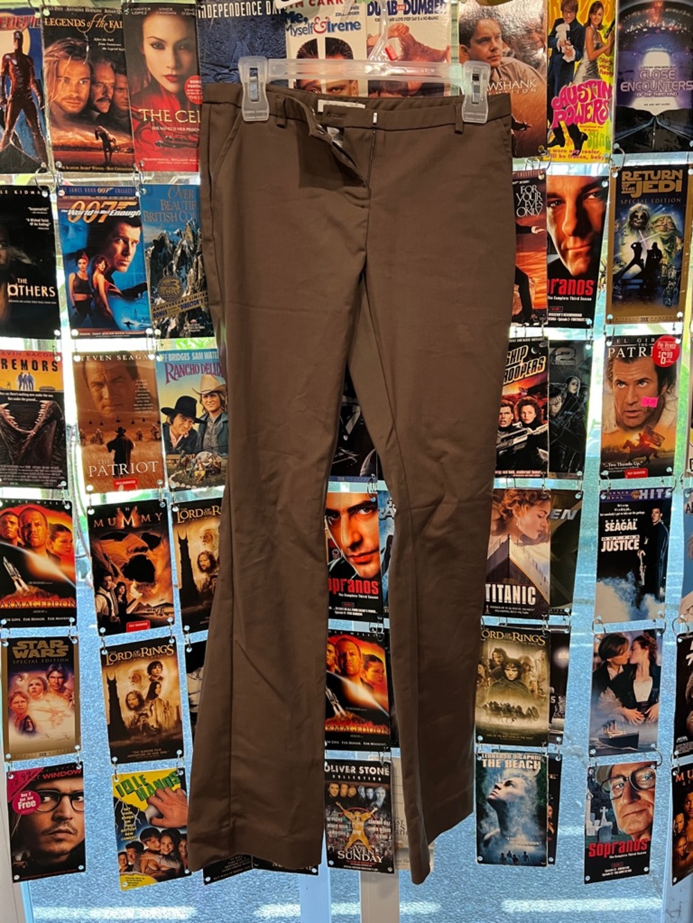 Ricki's Women’s Dark Brown Straight Chinos